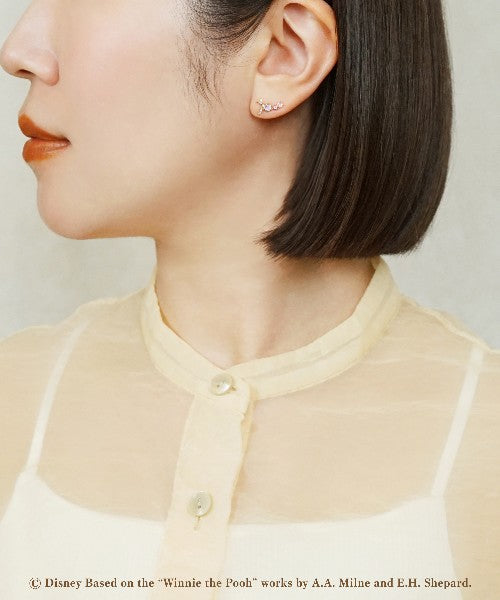 テイクアップ TAKE-UP 【Solo Pierce】ディズニーコレクションジュエリー[くまのプーさん]ピアス(HappyDay) （ピンクゴールド） ピンクゴールド