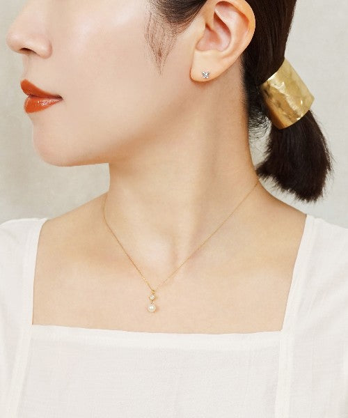 テイクアップ TAKE-UP 【Solo Pierce】[ セカンドピアス] Pアイスブルーtダイヤモンドチョウハーフピアス