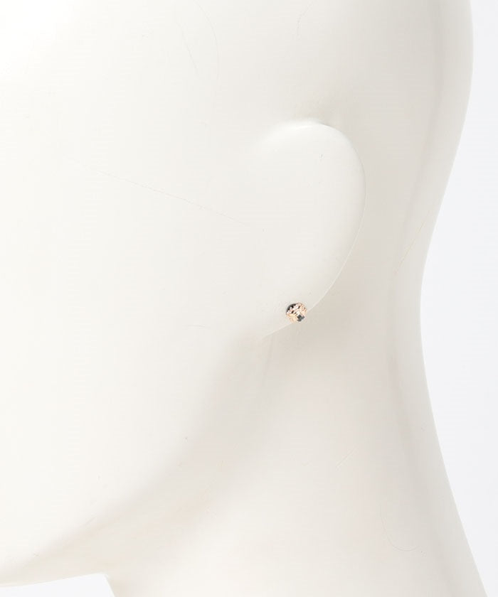 Take-Up K18・K10 London Blue Topaz Millefleur One-Point Earrings