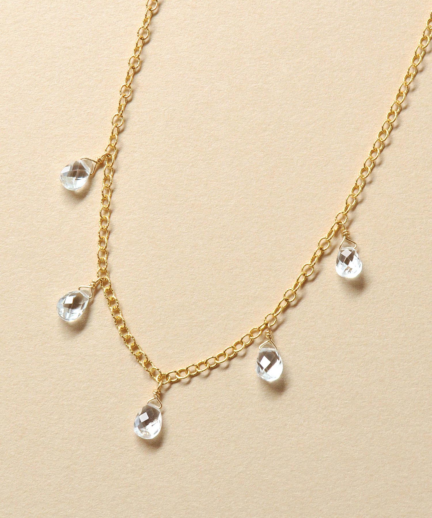 テイクアップ TAKE-UP 【WEB・一部店舗限定商品】GF ホワイトトパーズ チョーカーネックレス