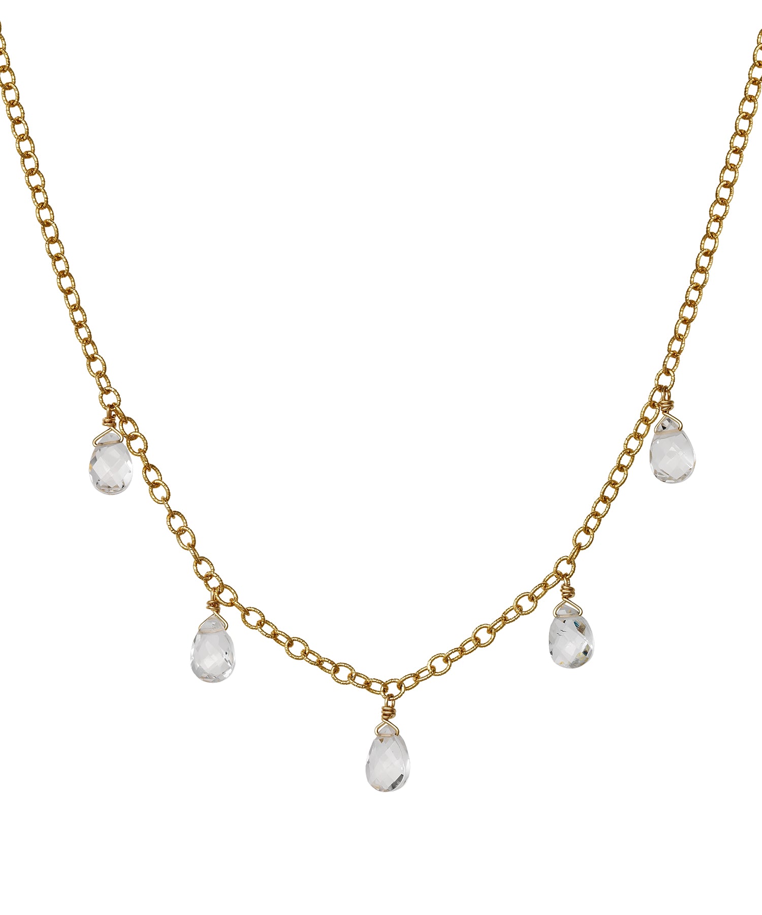 テイクアップ TAKE-UP 【WEB・一部店舗限定商品】GF ホワイトトパーズ チョーカーネックレス