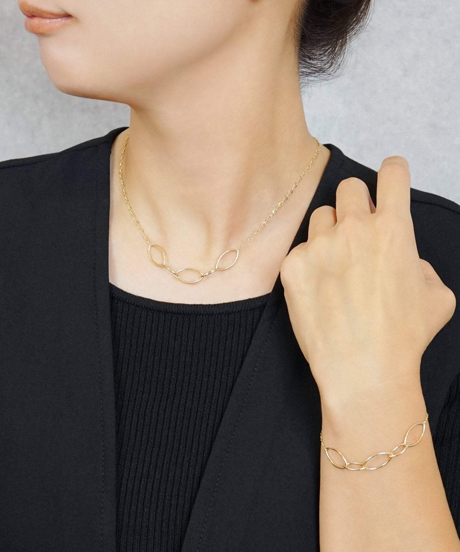 テイクアップ TAKE-UP 【WEB・一部店舗限定商品】GF リーフモチーフ ネックレス