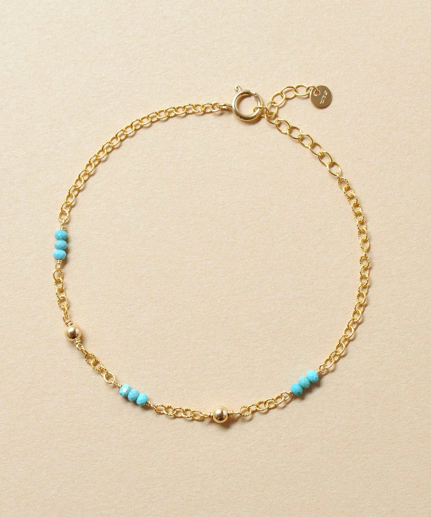 テイクアップ TAKE-UP 【WEB・一部店舗限定商品】GF ターコイズ ストーンブレスレット