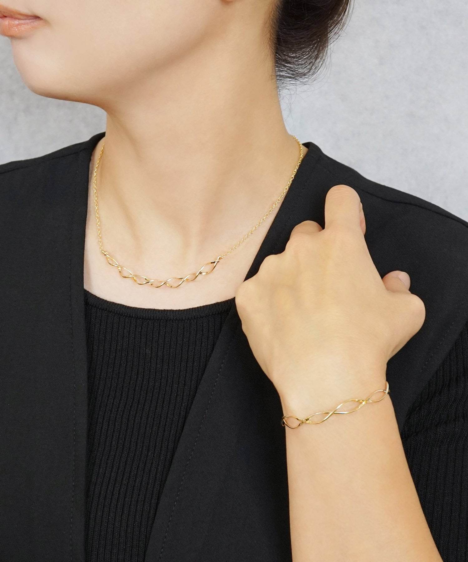 テイクアップ TAKE-UP 【WEB・一部店舗限定商品】GF ラインウェーブ バングル