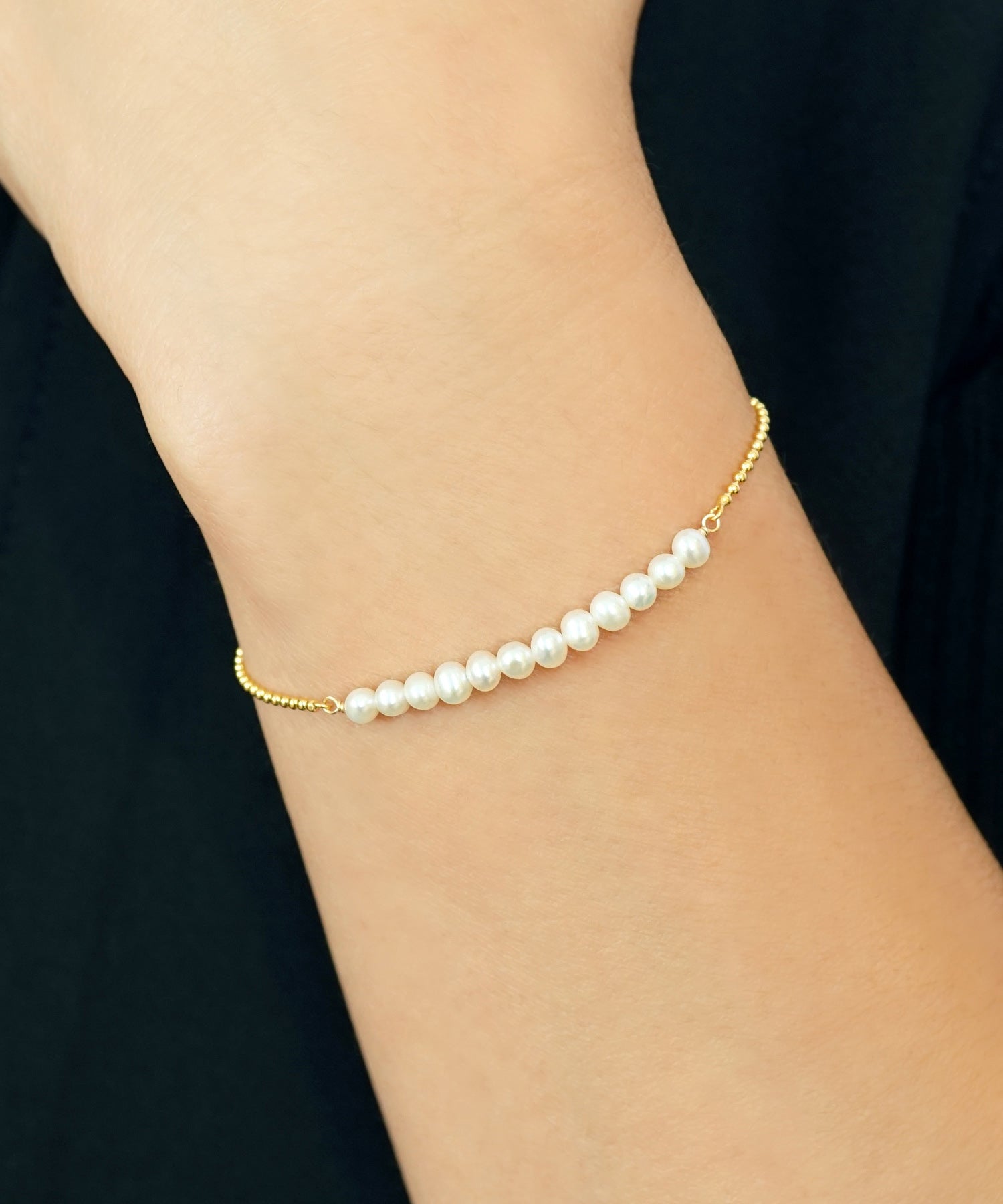 テイクアップ TAKE-UP 【WEB・一部店舗限定商品】GF タンスイパール ボールチェーンブレスレット