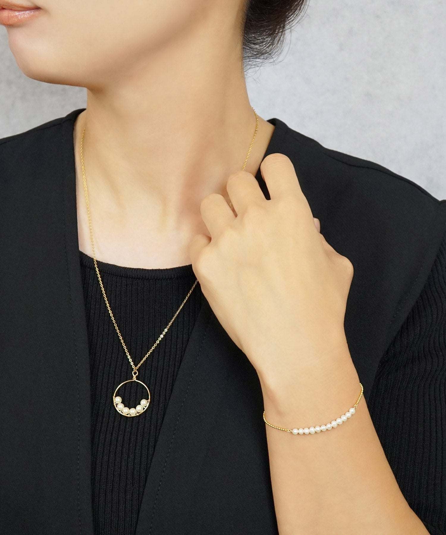 テイクアップ TAKE-UP 【WEB・一部店舗限定商品】GF タンスイパール ボールチェーンブレスレット