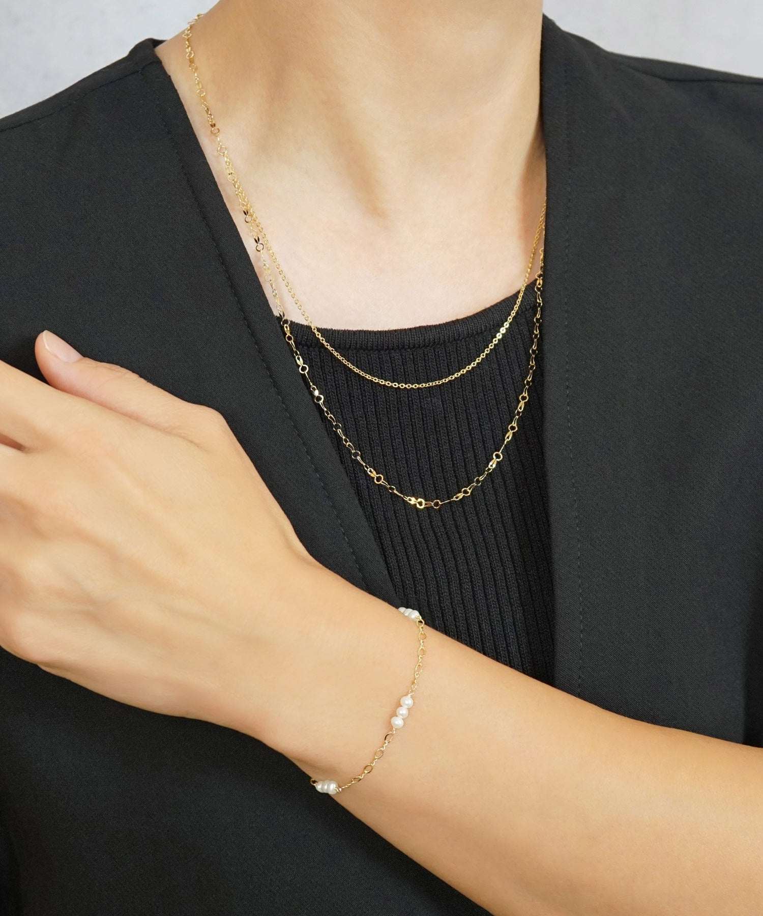 テイクアップ TAKE-UP 【WEB・一部店舗限定商品】GF タンスイパール ストーンブレスレット