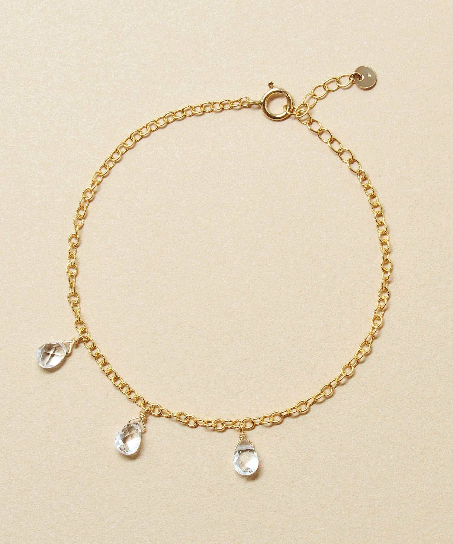 テイクアップ TAKE-UP 【WEB・一部店舗限定商品】GF ホワイトトパーズストーンブレスレット