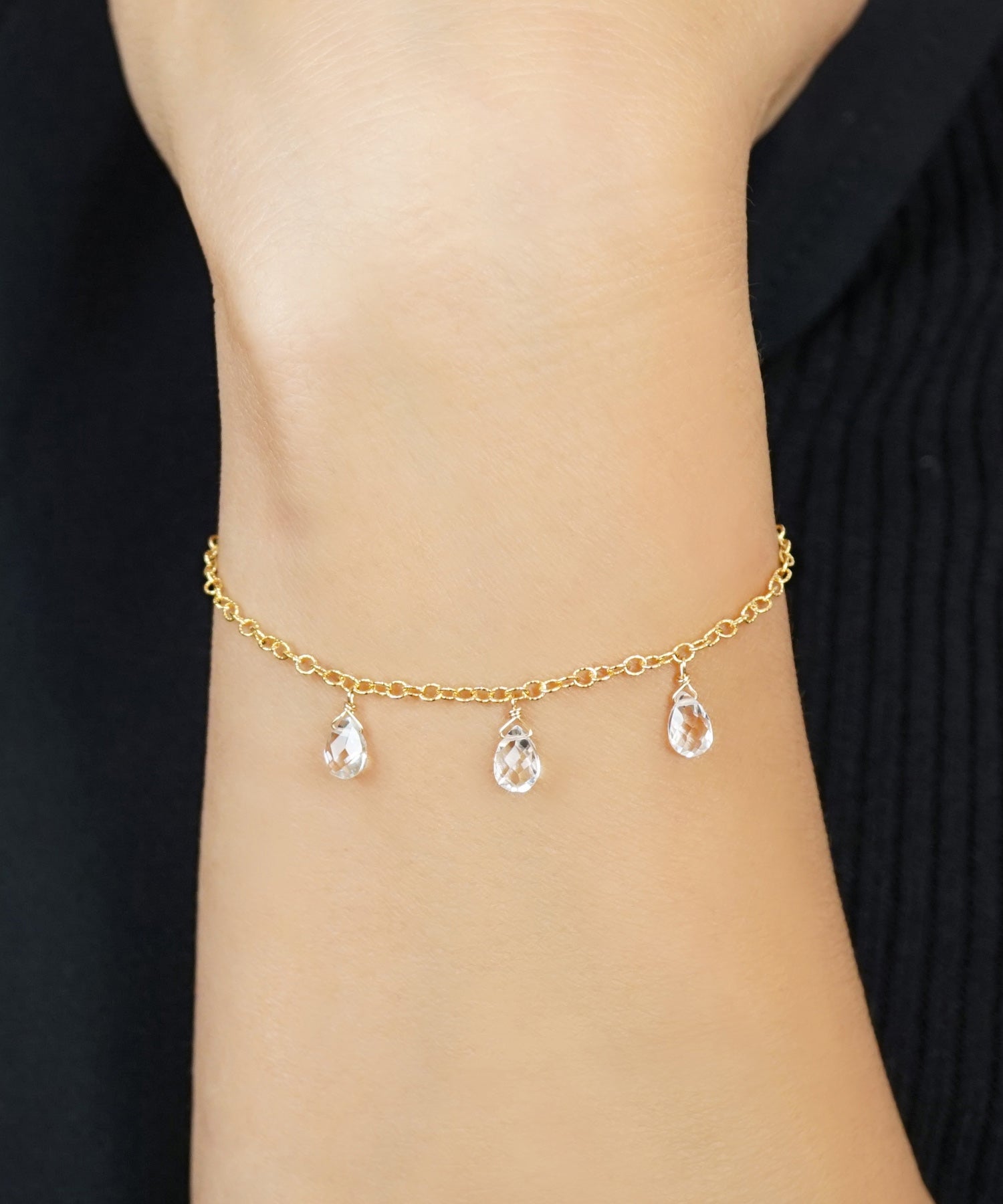 テイクアップ TAKE-UP 【WEB・一部店舗限定商品】GF ホワイトトパーズストーンブレスレット