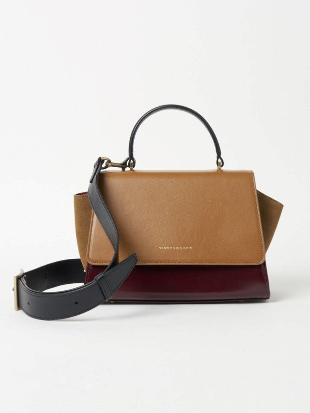 【正規取扱店】タミーアンドベンジャミン TAMMY & BENJAMIN ALEXIA MINI （Colourblock Mocha） Colourblock Mocha