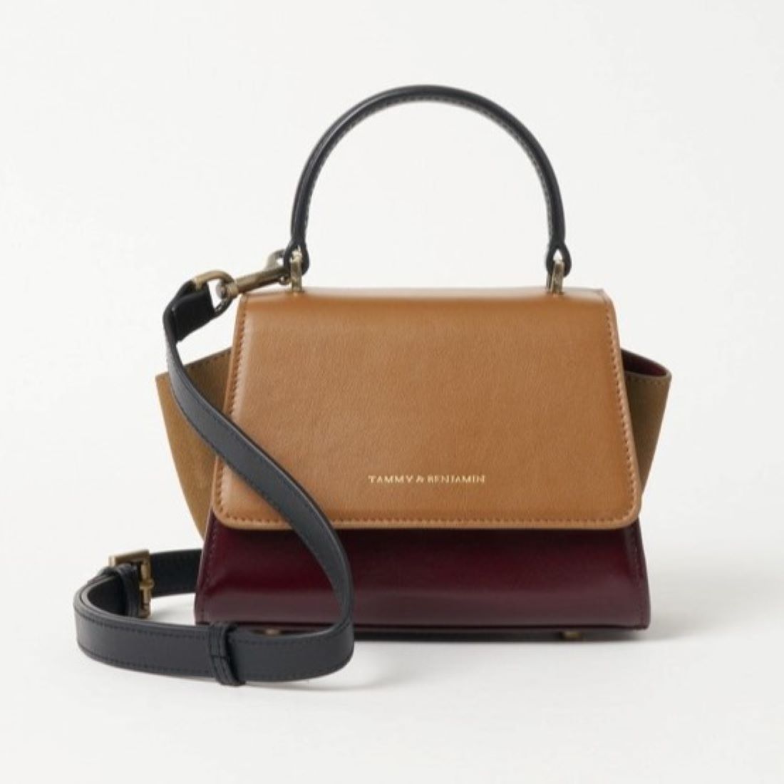 【正規取扱店】タミーアンドベンジャミン TAMMY & BENJAMIN ALEXIA NANO （Colourblock Mocha） Colourblock Mocha