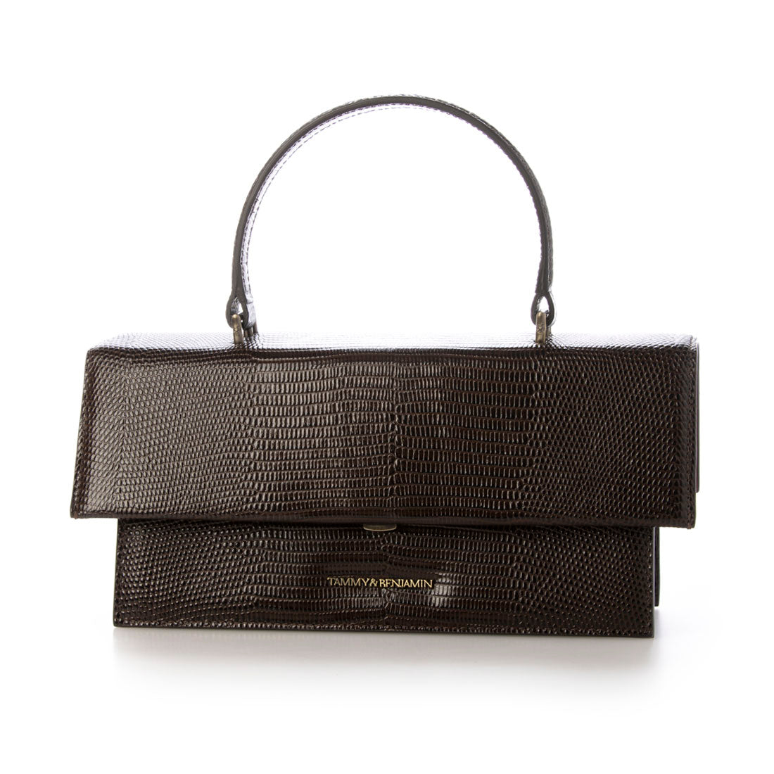 【正規取扱店】タミーアンドベンジャミン TAMMY & BENJAMIN THEA （Brown Lizard Emboss） Brown Lizard Emboss
