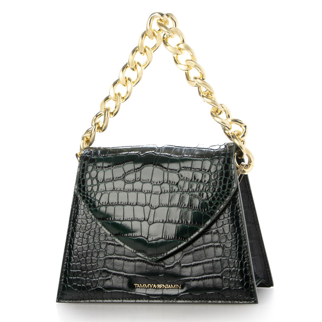 【正規取扱店】タミーアンドベンジャミン TAMMY & BENJAMIN GABRIELLE （Green Croco） Green Croco