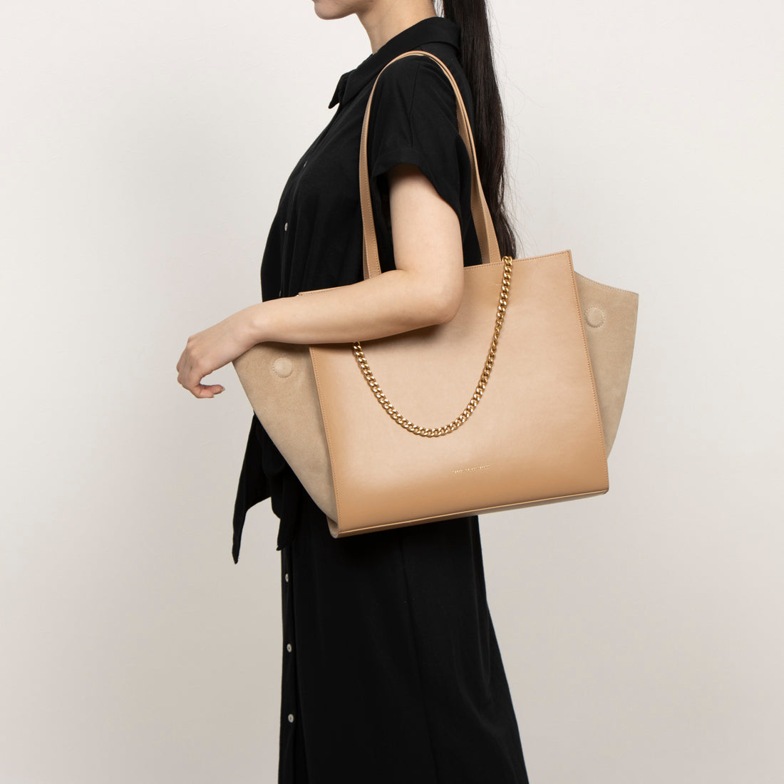 【正規取扱店】タミーアンドベンジャミン TAMMY & BENJAMIN LEXI MM （Taupe w/ Orange suede） Taupe w/ Orange suede