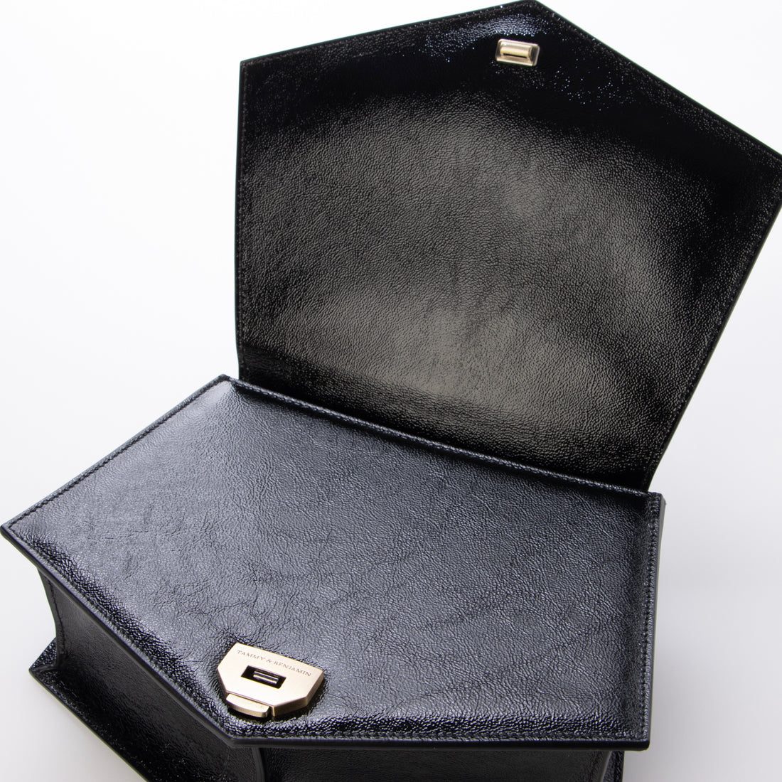 【正規取扱店】タミーアンドベンジャミン TAMMY & BENJAMIN PENTAGONE （Black Naplak） Black Naplak