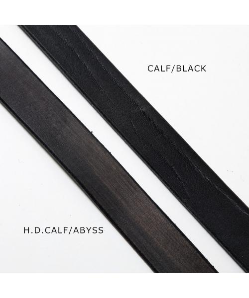 タリオヴィヴォ tagliovio TAGLIOVIVO ベルト 2.5×5 BUCKLE バックル ナロー （H.D.CALF/ABYSS/ブラック） H.D.CALF/ABYSS/ブラック