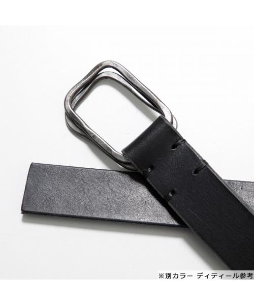 タリオヴィヴォ tagliovio TAGLIOVIVO ベルト TWIN RECT レザー バックル （H.D.CALF/ABYSS/ブラック） H.D.CALF/ABYSS/ブラック