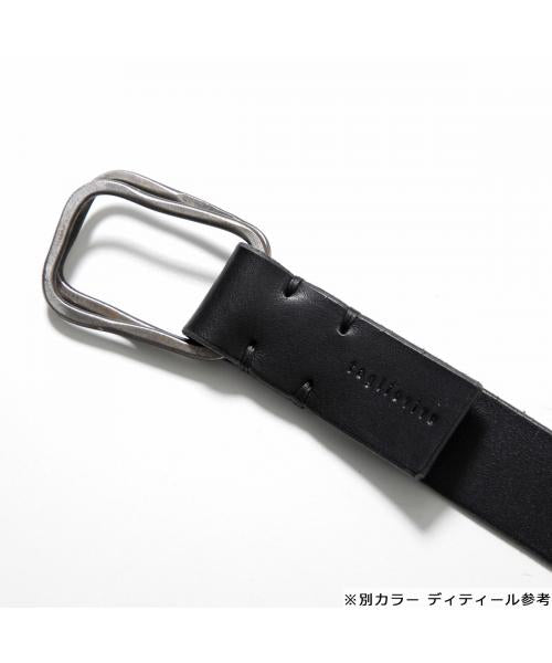 タリオヴィヴォ tagliovio TAGLIOVIVO ベルト TWIN RECT レザー バックル （H.D.CALF/ABYSS/ブラック） H.D.CALF/ABYSS/ブラック