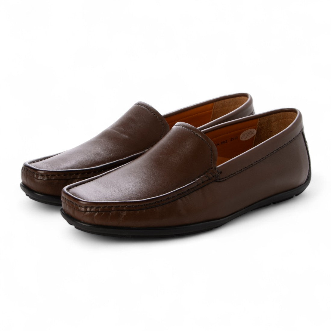 テキサス TEXAS 牛革ドライビングシューズ （BROWN） BROWN