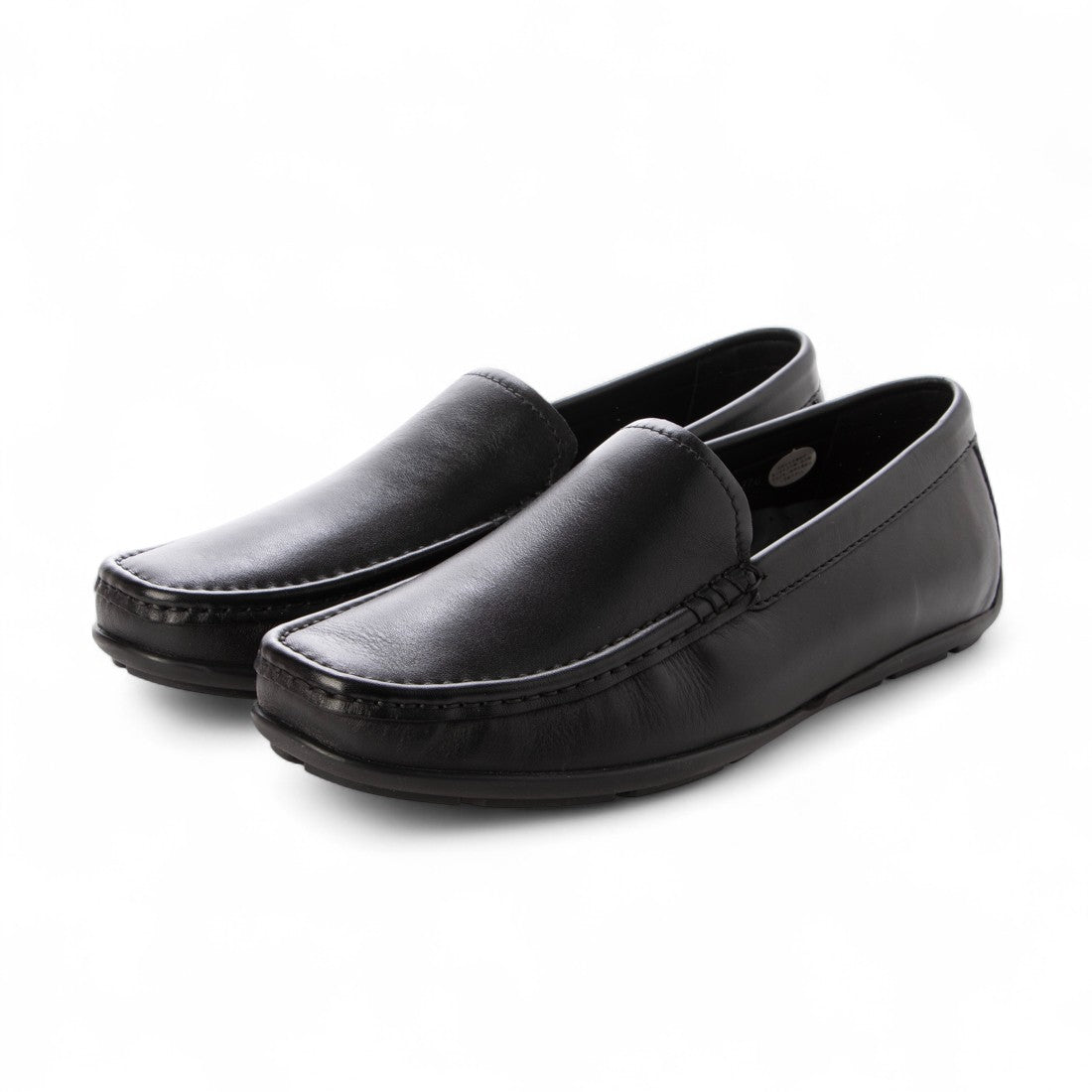 テキサス TEXAS 牛革ドライビングシューズ （BLACK） BLACK