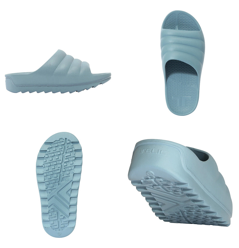 テリック TELIC サンダル メンズ レディース ダブルクラウド テリック W-CLOUD リカバリー シャークソール 厚底 （ブルー） ブルー