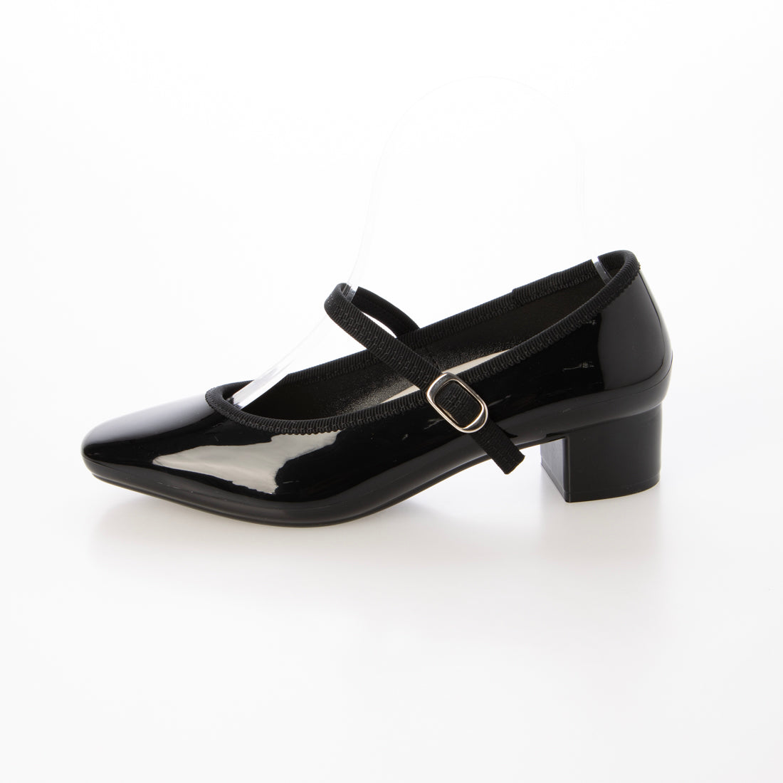テンパレイト TEMPERATE CANNON （TEMPERATE/テンパレイト） 甲ストラップ レインパンプス （BLACK） BLACK