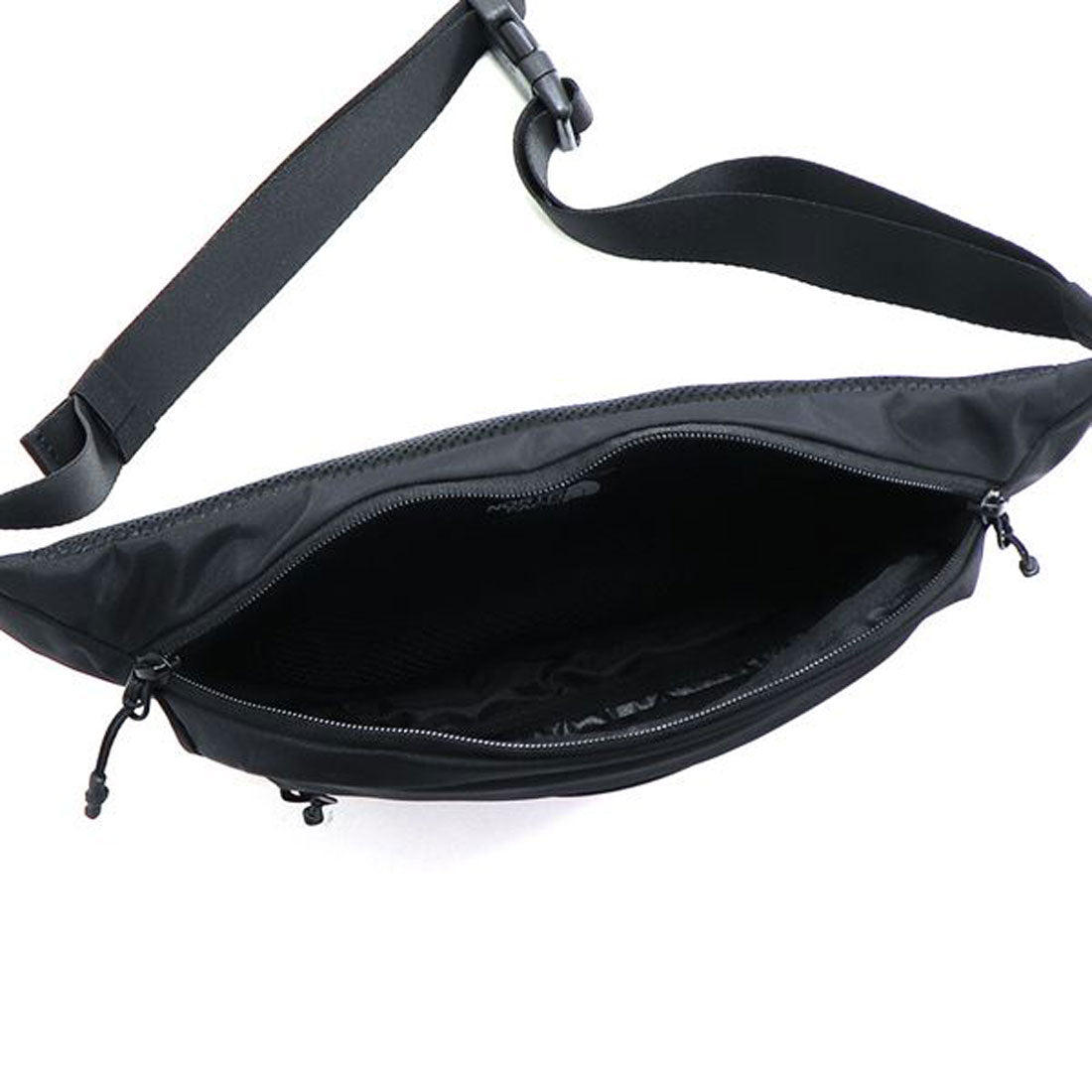 THE NORTH FACE WHITE LABEL THE NORTH FACE BODY BAG MEN'S WOMEN'S THE NORTH FACE WAIST BAG NN2HQ02A BLK