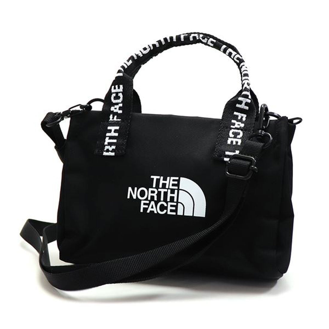 THE NORTH FACE WHITE LABEL THE NORTH FACE Mini Shoulder Bag Ladies Men THE NORTH FACE 2Way Handbag NN2PQ11J BLK