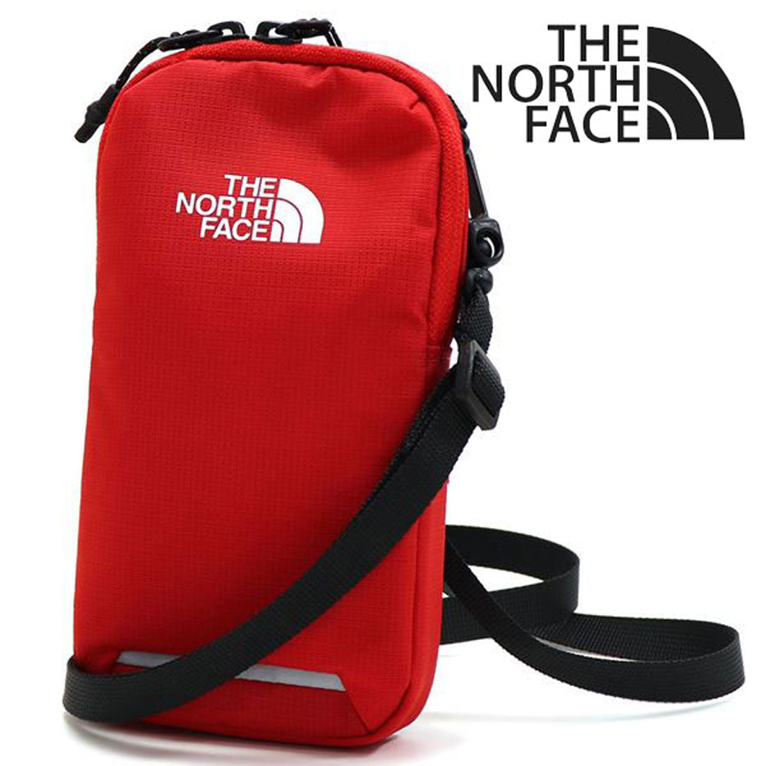 ザ ノースフェイス ホワイトレーベル THE NORTH FACE WHITE LABEL ザ ノースフェイス ミニショルダーポーチ レディース メンズ THE NORTH FACE バッグ レッド NN2PQ07C RED