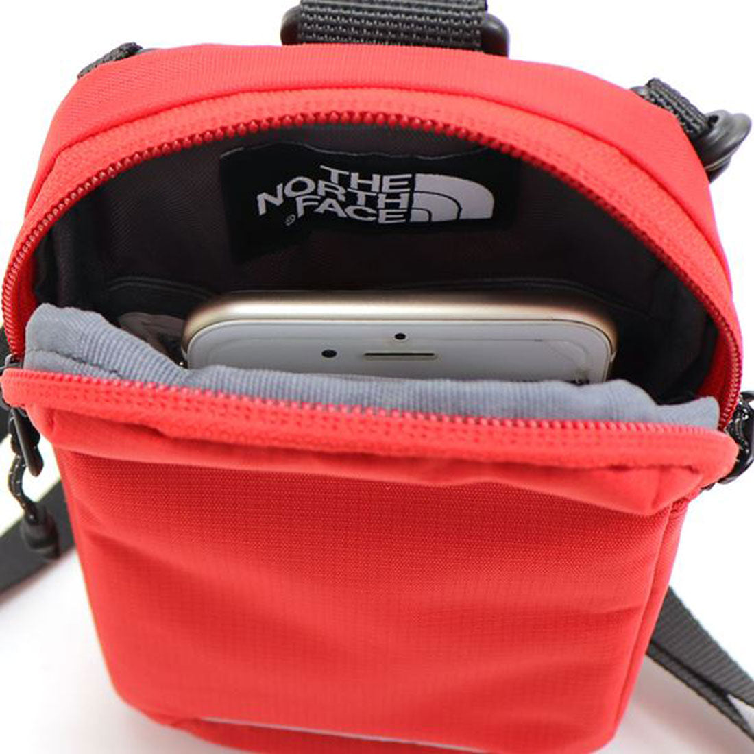 THE NORTH FACE WHITE LABEL THE NORTH FACE WHITE LABEL THE NORTH FACE Mini Shoulder Pouch Women's Men's THE NORTH FACE Bag Red NN2PQ07C RED