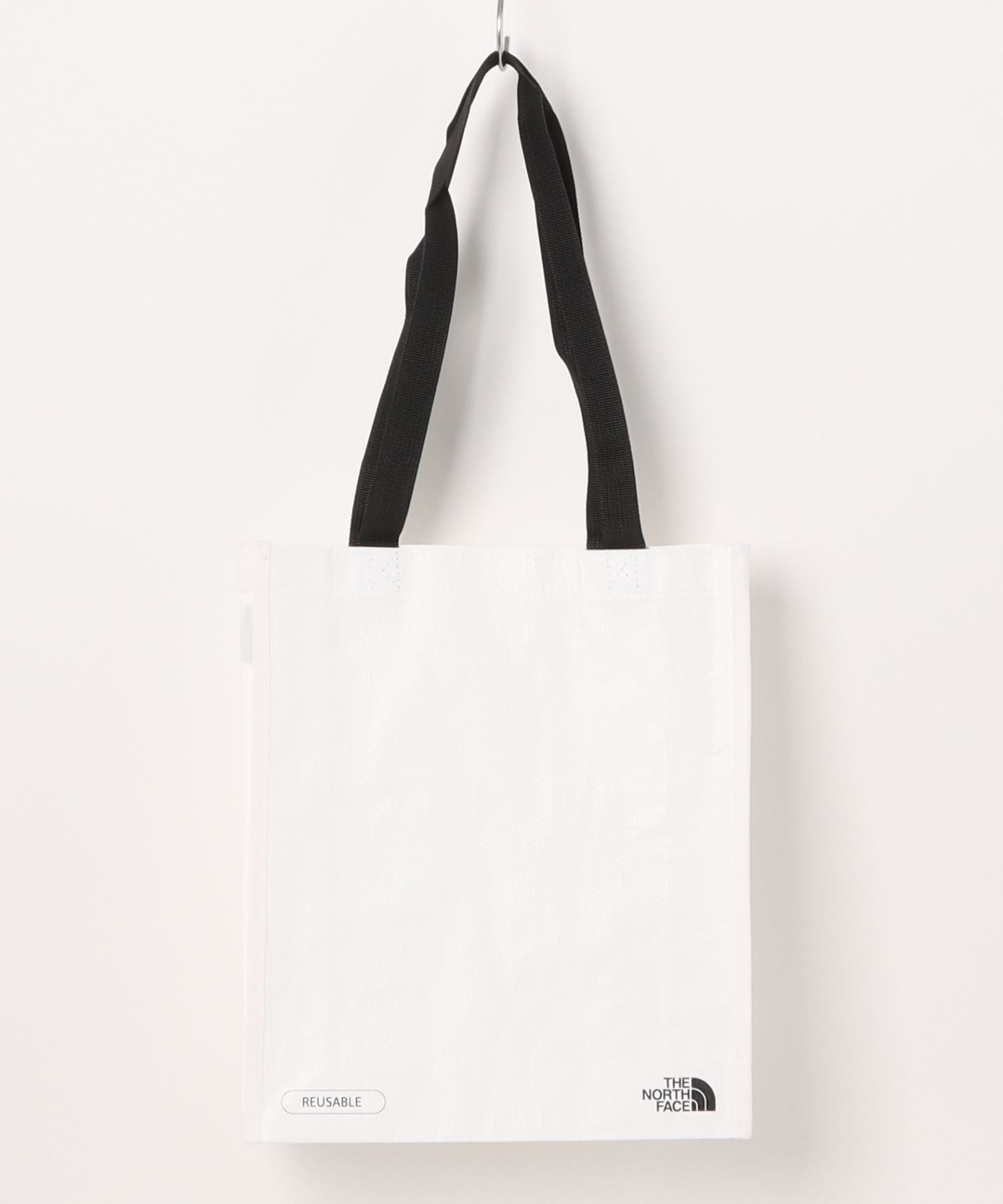 ザ・ノース・フェイス THE NORTH FACE / SHOPPER BAGーS ショッパー バッグ トートバッグ 鞄 A4 エコバッグ（ホワイト） ホワイト