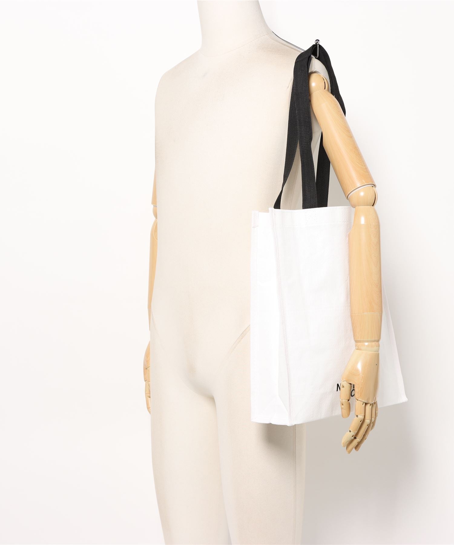 ザ・ノース・フェイス THE NORTH FACE / SHOPPER BAGーS ショッパー バッグ トートバッグ 鞄 A4 エコバッグ（ホワイト） ホワイト