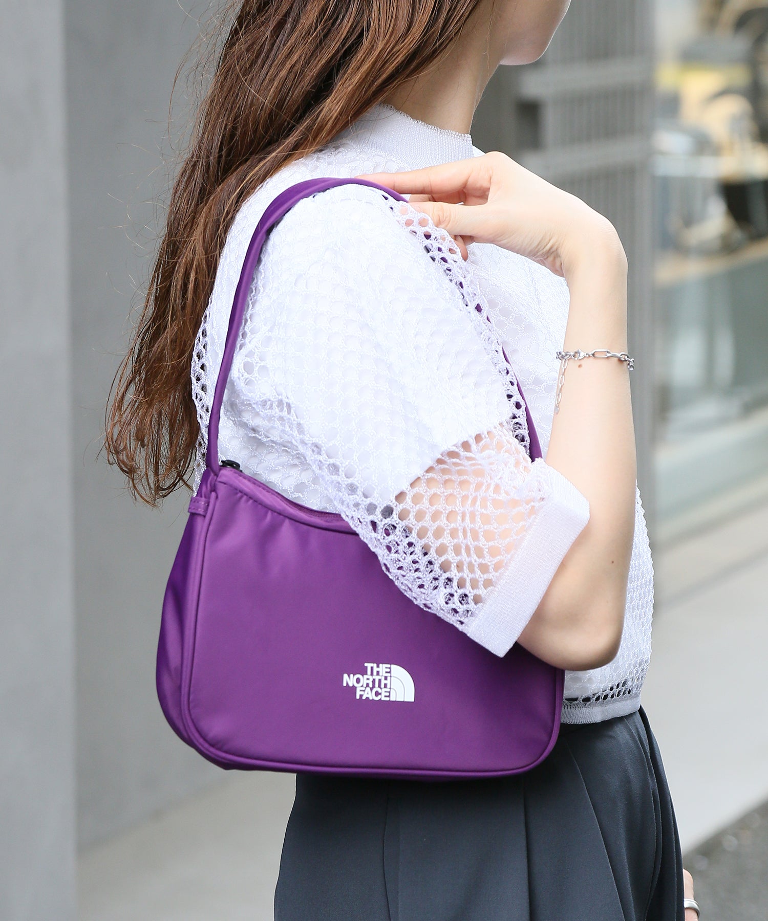 ザ・ノース・フェイス THE NORTH FACE 【THE NORTH FACE / ザ・ノースフェイス】BONNEY HOBO BAG MINI NN2PQ08 ハーフムーンバッグ ショルダーバッグ