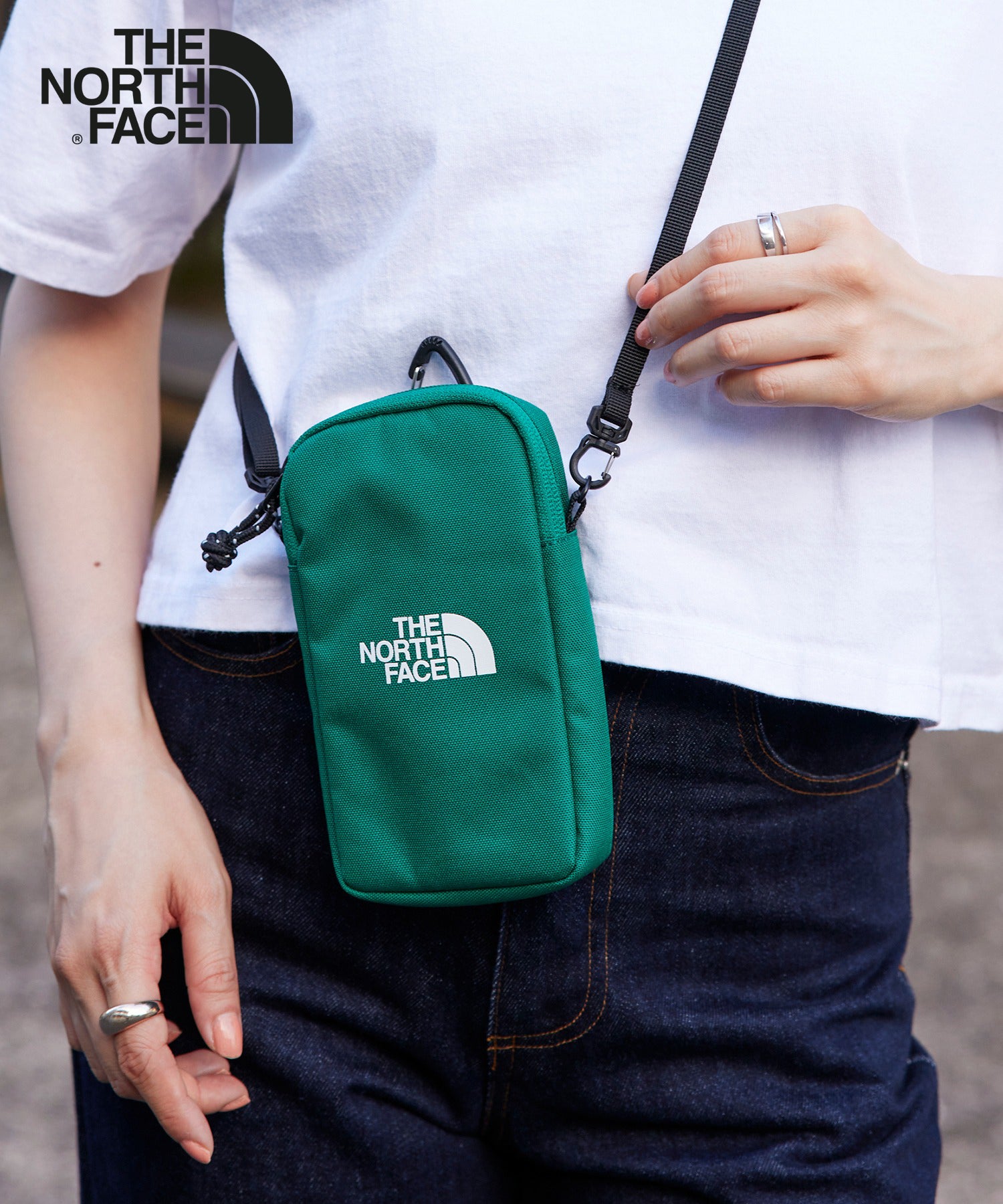 ザ・ノース・フェイス THE NORTH FACE 【THE NORTH FACE / ザ・ノースフェイス】SIMPLE MINI BAG NN2PP04 ショルダーバッグ ミニバッグ ミニポーチ アウトドア,グリーン