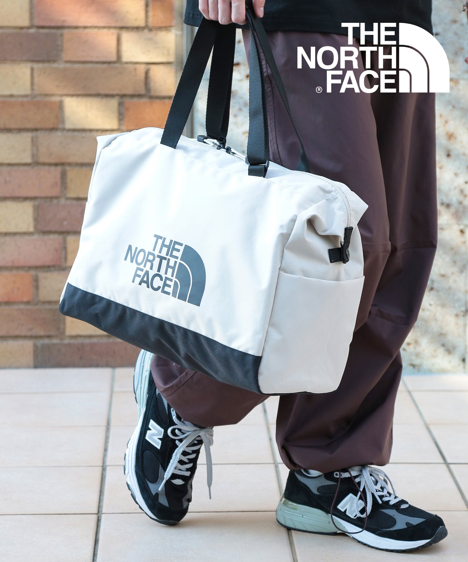 ザ・ノース・フェイス THE NORTH FACE ◎即納◎日本未入荷商品【THE NORTH FACE / ザ・ノースフェイス】Light Duffle Bag / ボストンバッグ 大容量 旅行 スポーツ ジム,オフホワイト