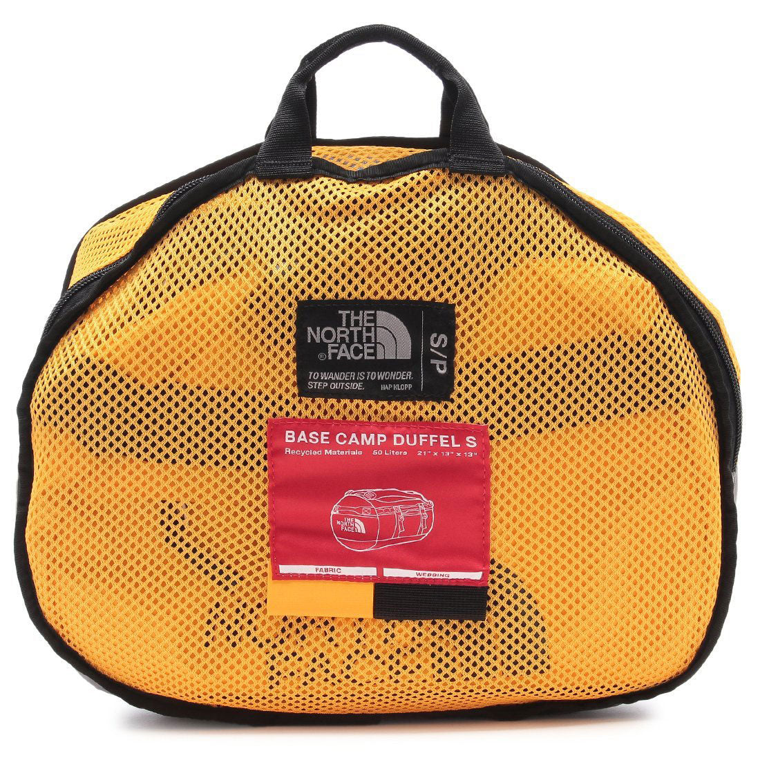 ザ・ノース・フェイス THE NORTH FACE ボストンバッグ リュック ベースキャンプ ダッフル S 50L イエロー メンズ レディース THE NORTH FACE NF0A52ST 4WP （SUMMIT GOLD-TNF BLACK-NPF） SUMMIT GOLD-TNF BLACK-NPF