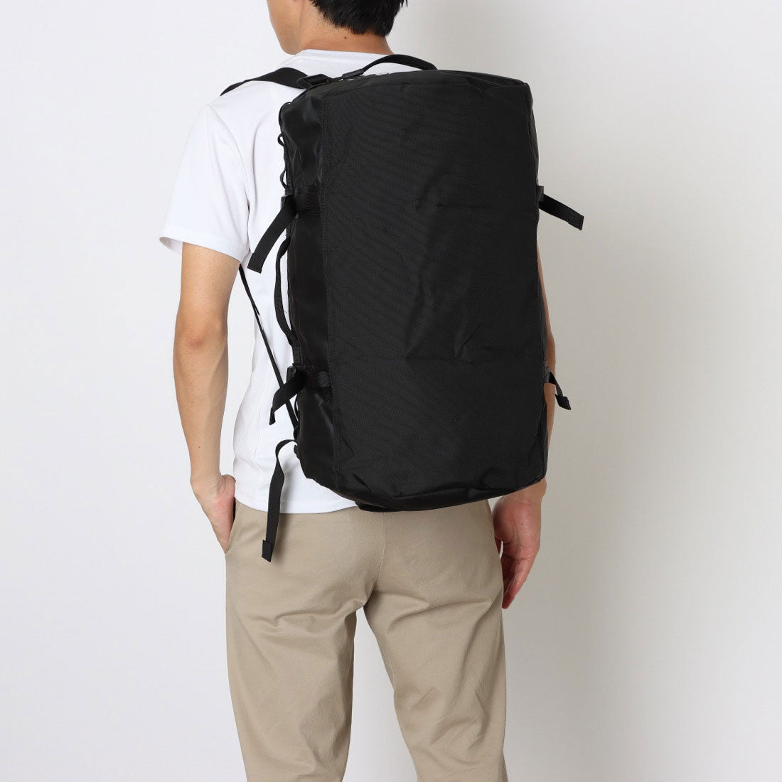 ザ・ノース・フェイス THE NORTH FACE BASE CAMP DUFFEL S  メンズ レディース 3WAY ダッフル ショルダー バックパック （TNF BLACK-NPF） TNF BLACK-NPF