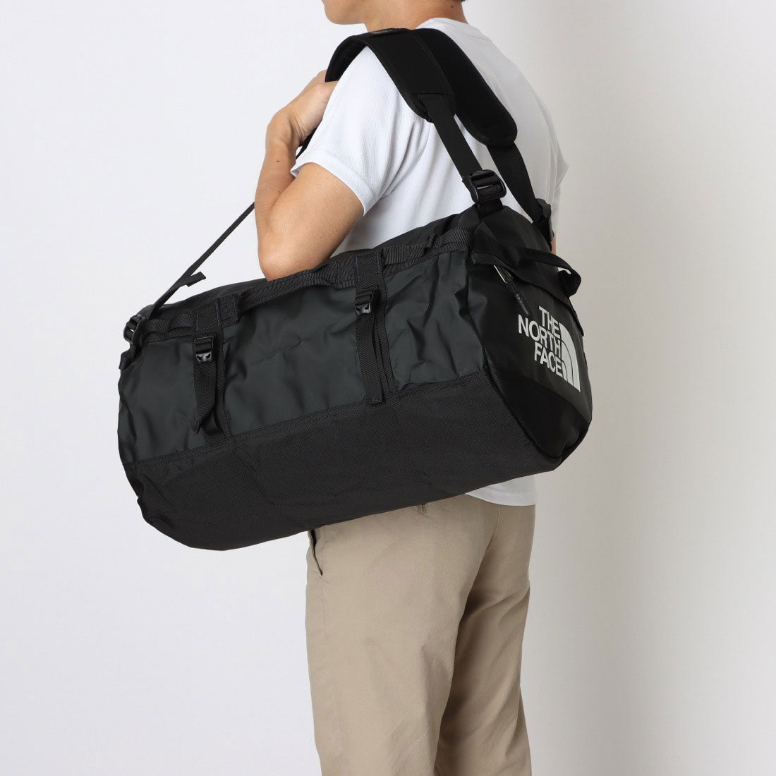 ザ・ノース・フェイス THE NORTH FACE BASE CAMP DUFFEL S  メンズ レディース 3WAY ダッフル ショルダー バックパック （TNF BLACK-NPF） TNF BLACK-NPF