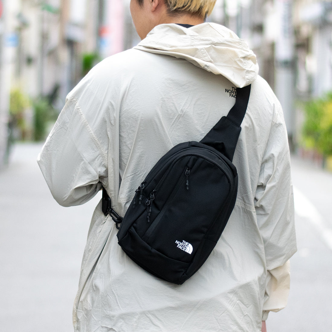 ザ・ノース・フェイス THE NORTH FACE SP ONE WAY シンプル ワンウェイ ボディバッグ ショルダー バッグ ブラック