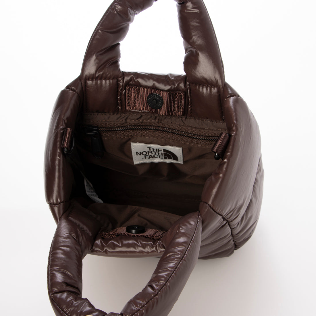 ザ・ノース・フェイス THE NORTH FACE PLUMPY TOTE BAG MINI プランピー トート バッグ ミニ ショルダーバッグ （ブラウン） ブラウン