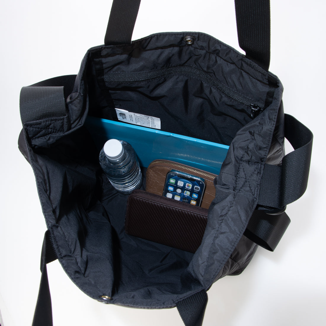ザ・ノース・フェイス THE NORTH FACE PUFFY TOTE パフィートート バッグ メンズ レディース （TNF BLACK） TNF BLACK