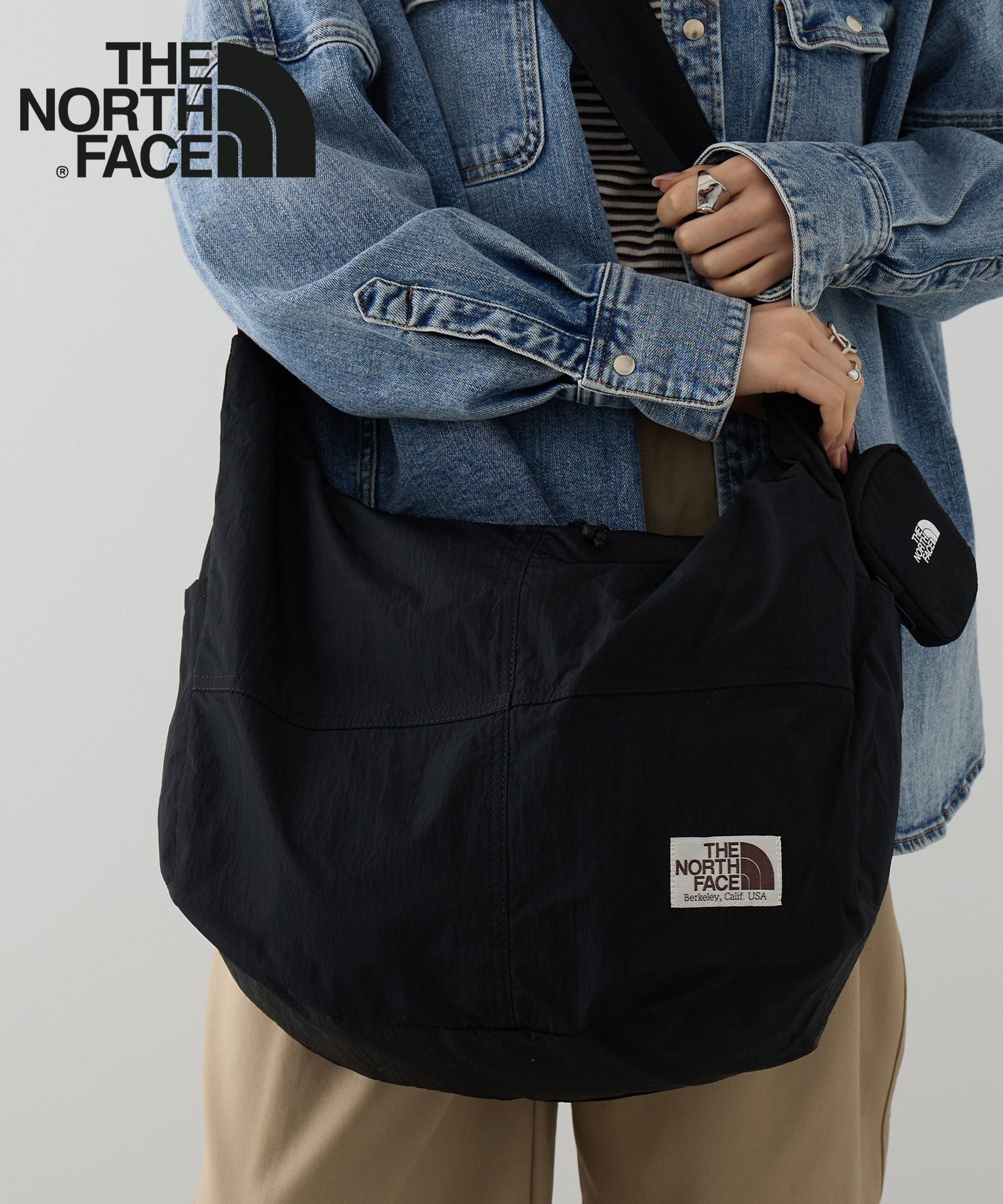 ザ・ノース・フェイス THE NORTH FACE WL HOBO SHOULDER BAG L NN2PR16 ショルダーバッグ （ブラック） ブラック