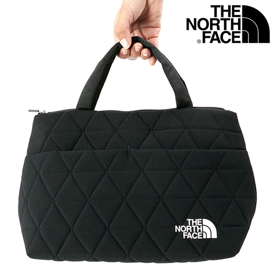 THE NORTH FACE 9L Geoface Box Tote Smoked Pearl [NM32355-SP FW24]