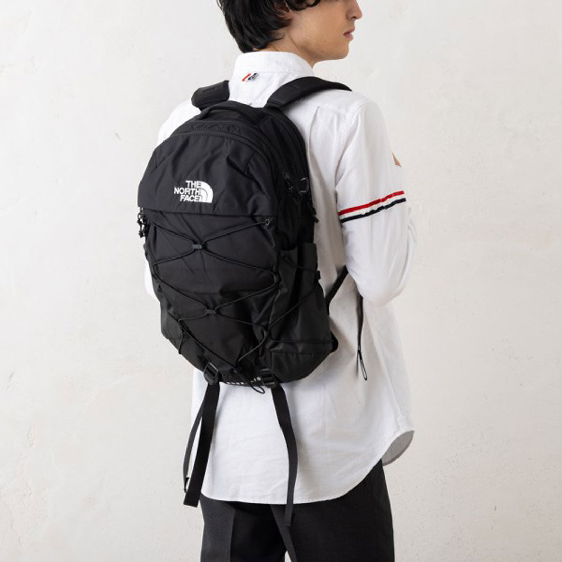 北面北面的rouckback pack boraris 28l黑人男女unisex北臉NF0A52SE KX7