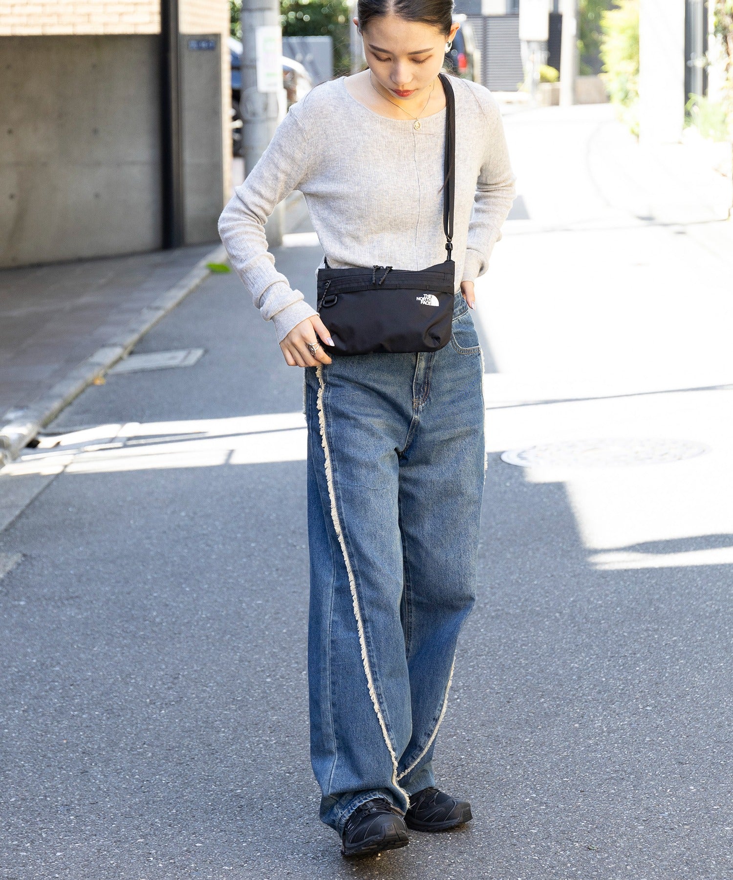 【THE NORTH FACE / ザ・ノースフェイス】ASCEND SLING BAG NN2PQ05A ショルダーバッグ メッセンジャーバッグ ブランドロゴ