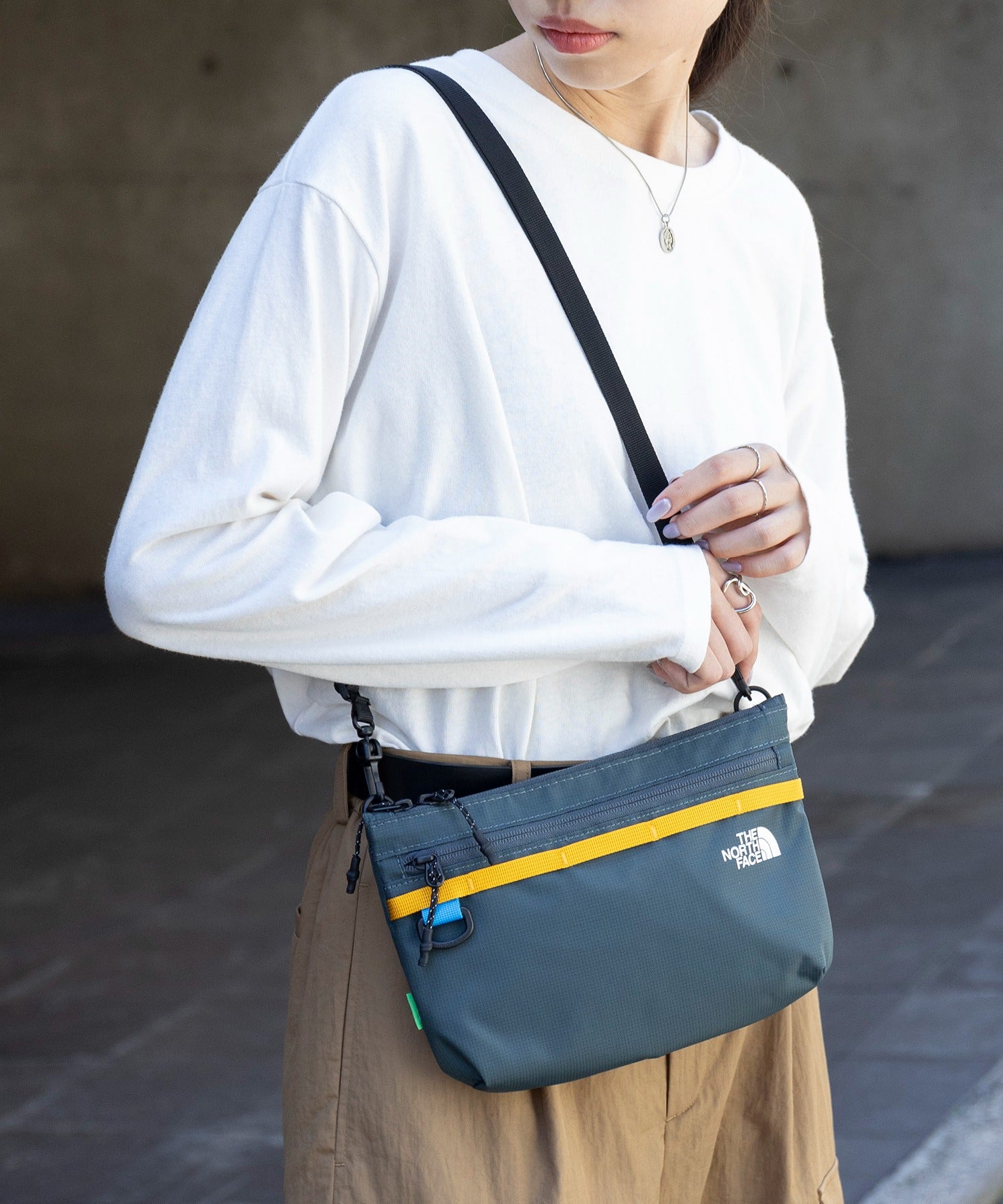 【THE NORTH FACE / ザ・ノースフェイス】ASCEND SLING BAG NN2PQ05A ショルダーバッグ メッセンジャーバッグ ブランドロゴ