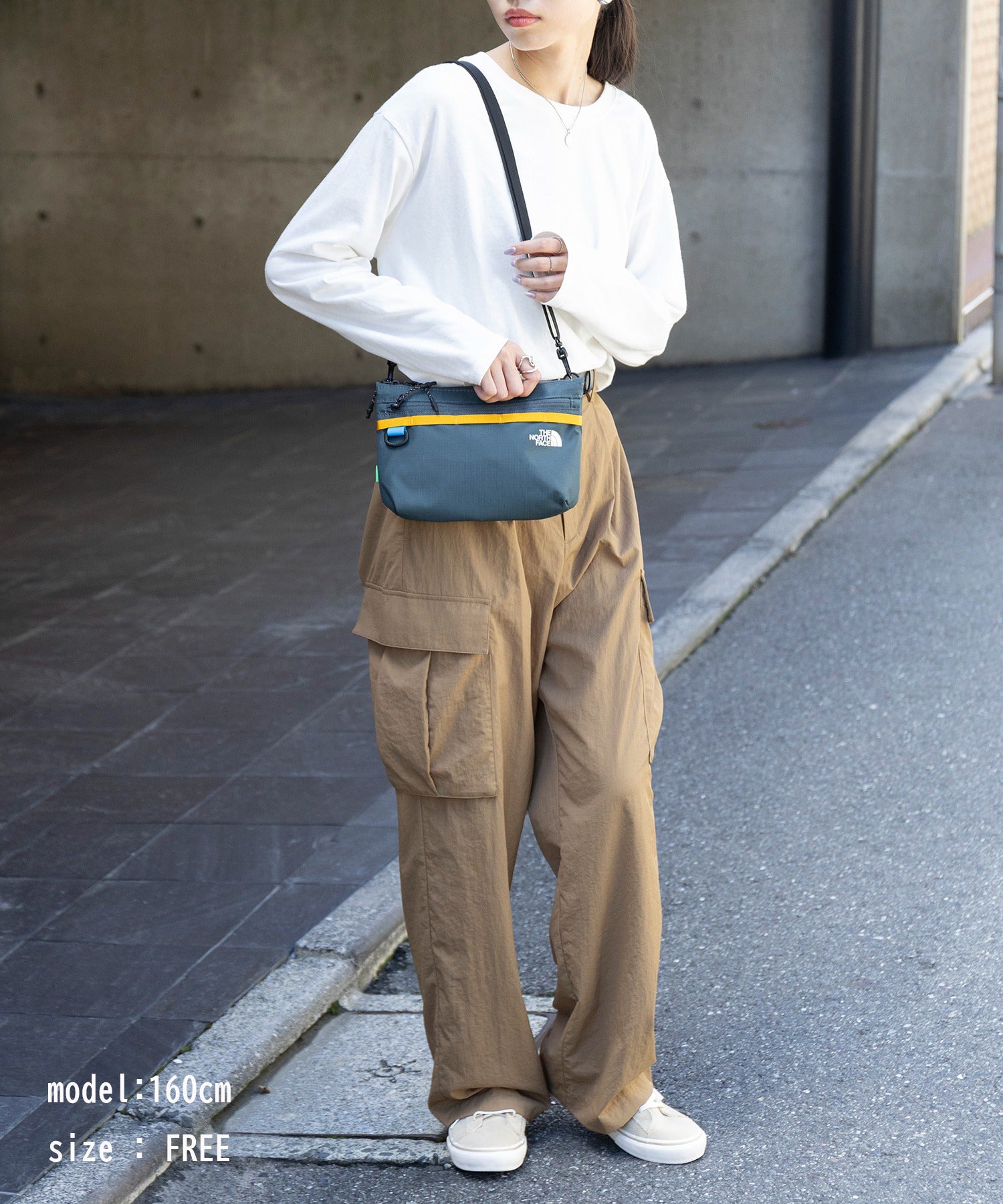 【THE NORTH FACE / ザ・ノースフェイス】ASCEND SLING BAG NN2PQ05A ショルダーバッグ メッセンジャーバッグ ブランドロゴ