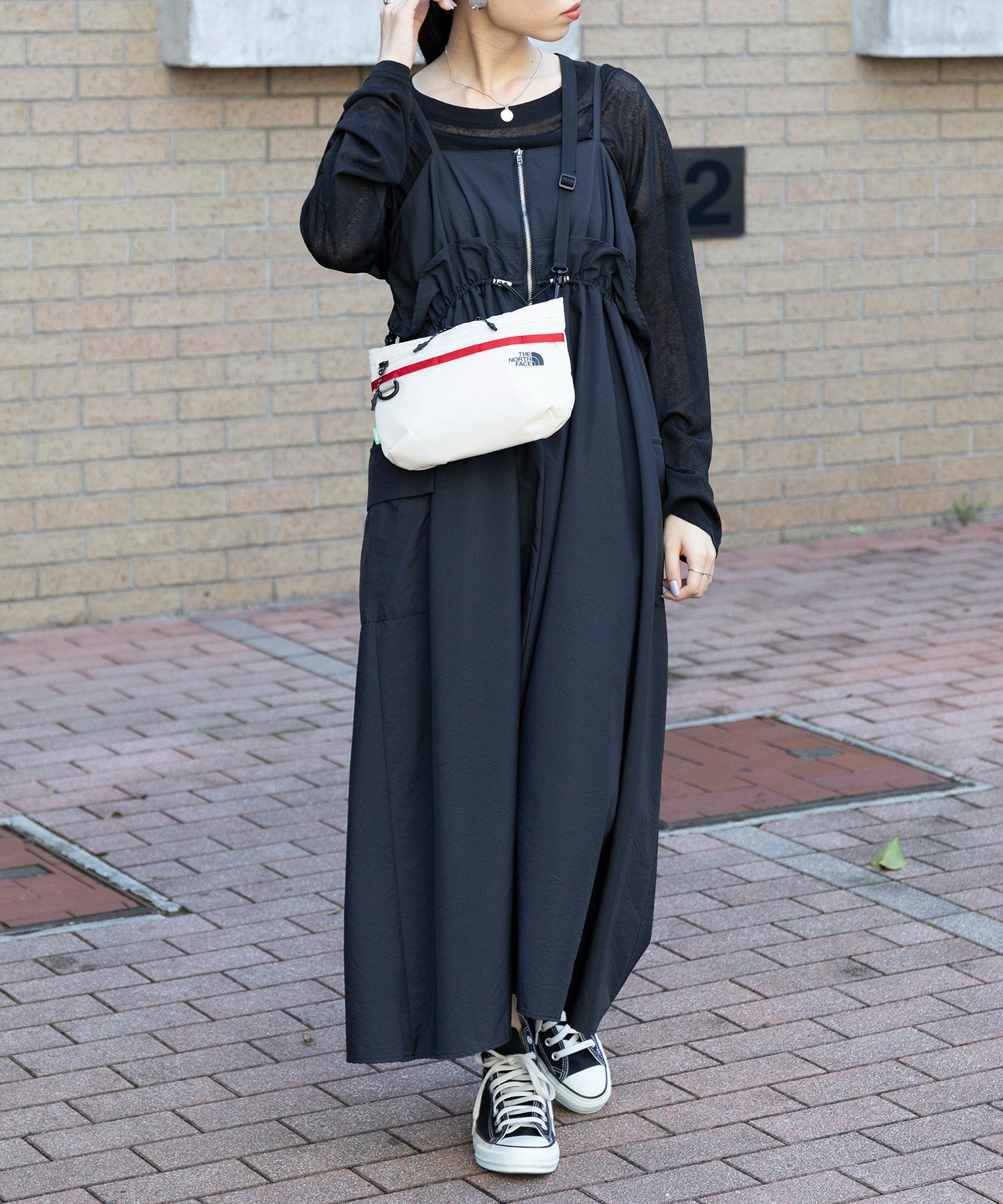 【THE NORTH FACE / ザ・ノースフェイス】ASCEND SLING BAG NN2PQ05A ショルダーバッグ メッセンジャーバッグ ブランドロゴ