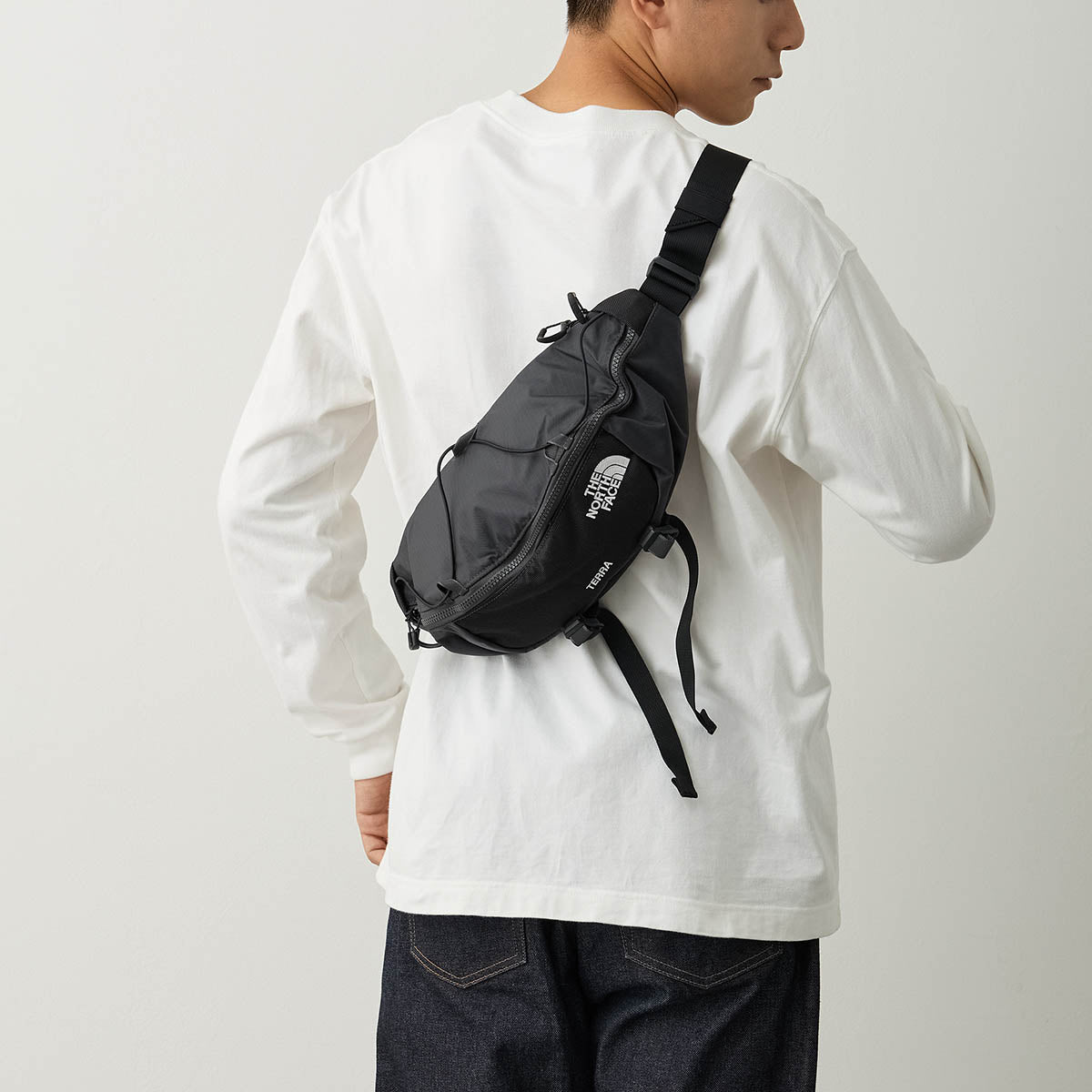 ザ・ノース・フェイス THE NORTH FACE ウエストバッグ・ボディバッグ テラ LUMBAR 6L NF0A81EN 4JK MN8 ASPHALT GREY/TNF BLACK （アスファルトグレー/ブラック） アスファルトグレー/ブラック