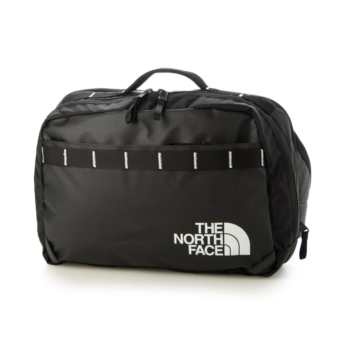 ザ ノース フェイス THE NORTH FACE THE NORTH FACE BASE CAMP VOYAGER SLING NF0A81BN ボディーバッグ,ブラック×ホワイト
